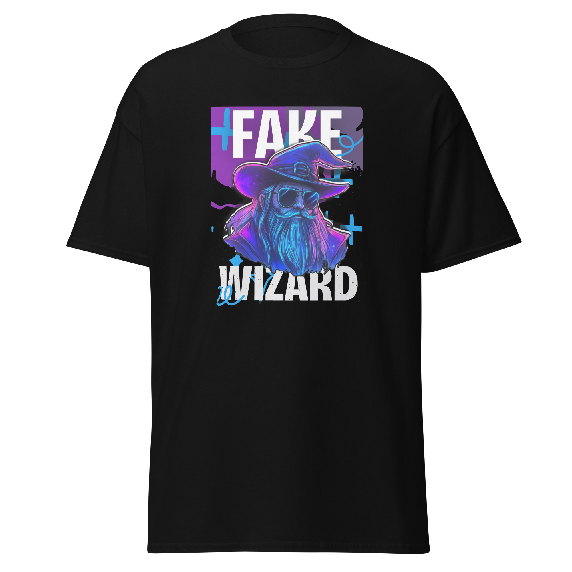 Fake Wizard "Cool Guy" Neon T-Shirt